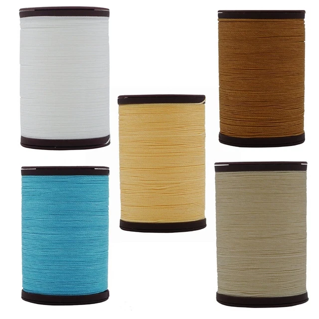 Perfecto para mecanizado de cuero 0 45 mm cordón de poliéster para coser y coser