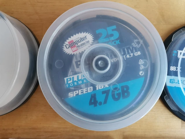 2+6+9+1x PLATINUM Minus FORMAT - DVD-R 4,7GB 16x Speed / 2X8,5 GB 3