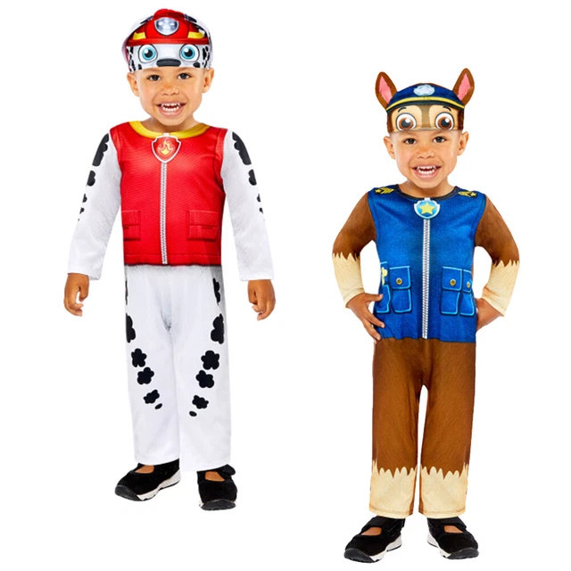 Amscan Costume Baby Paw Patrol Vestito Carnevale per Bambino Bimbo 2-3 Anni