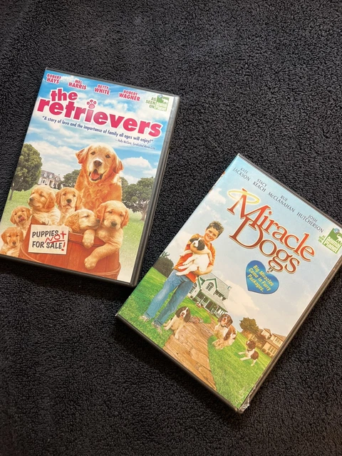 ANIMAL PLANET DVD Lot of 2 The Retrievers and Miracle Dogs Family ...