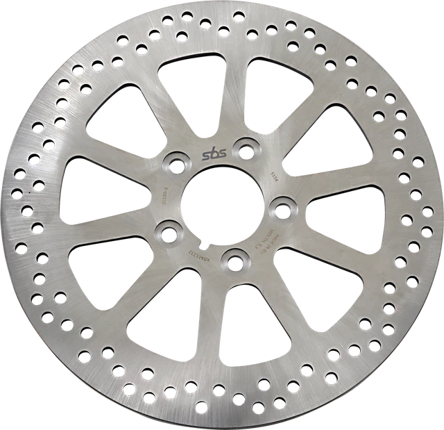 Brake Rotor POWER JAMES 14.0" Big Floating Front S Disc Fits Harley Davidson Touring FLH 09-later With 17" Or Larger Front Wheel With 3.15" Bolts Circlt Mount.(Right SIde Harley Davidson Front Rotor