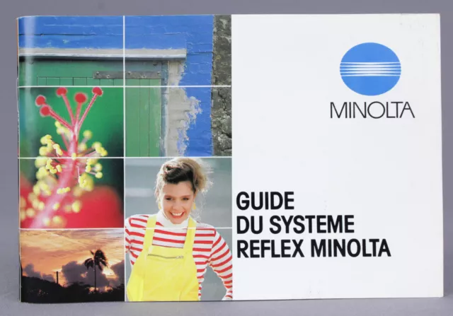 Guide du système Reflex Minolta 70 pages   (Réf# P-205)