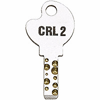 CRL 01PKEY2 Replacement Key #2 for 03P Series Deluxe Slip-On Plunger Locks