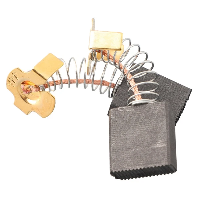 Balais De Carbone 2 Pièces Pour Scies TS55, TS75, Etc. - 6x11x16.5 Mm, Support Métal, Longue Durée - 11