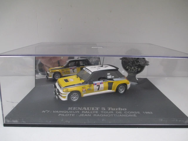 Renault R5 Turbo #47 P. Rouby, A. Giron Rally Monte Carlo 1982 1:43 Ixo