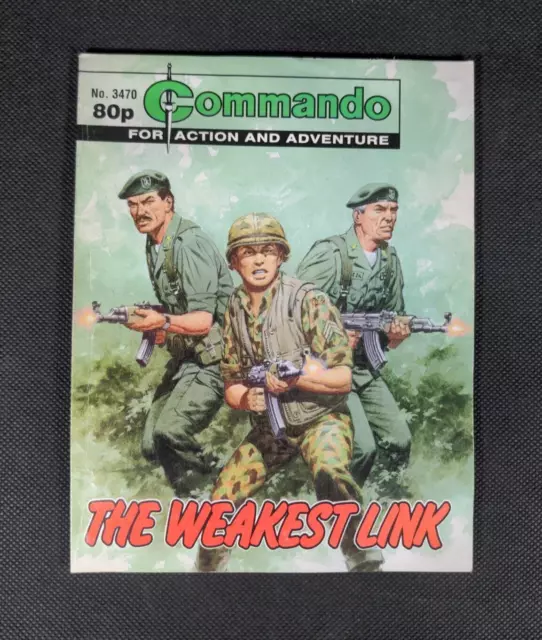 Commando Comic Issue Number 3470 The Weakest Link