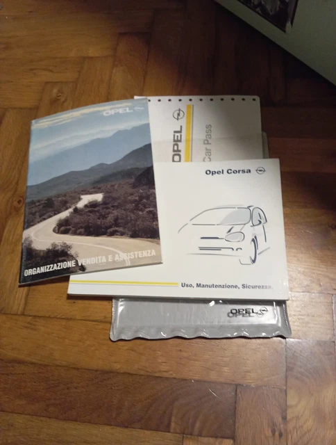 LIBRETTO USO E MANUTENZIONE OPEL CORSA A - TR - EDIZIONE 1984