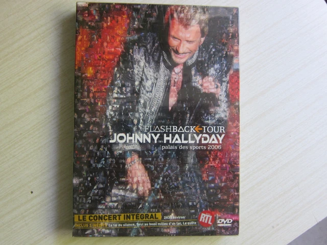 DVD neuf Johnny Hallyday Flashback Tour Palais Des Sports 2006 concert intégral
