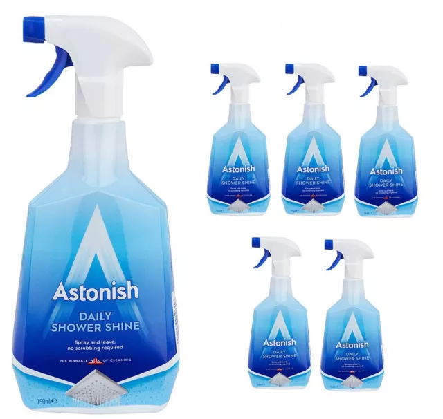 Astonish Daily Shower Shine Cleaner Spray 750ml x 6 2