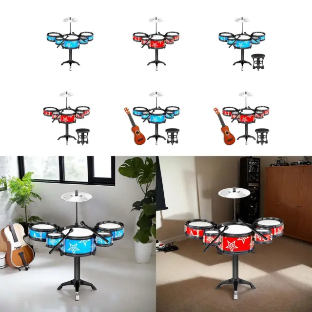Simulation Kids Drum Toys Early Educational Toys Kids Musical Toys Jazz Drum