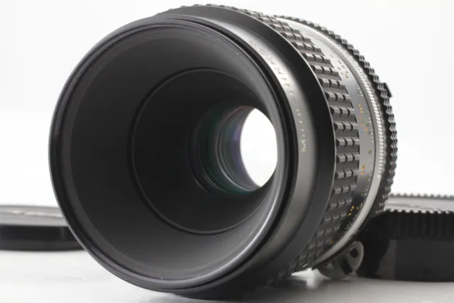 [N MINT] Nikon Ai-s Micro NIKKOR 55mm f/2.8 MF Macro Lens w/ Caps F Mount JAPAN