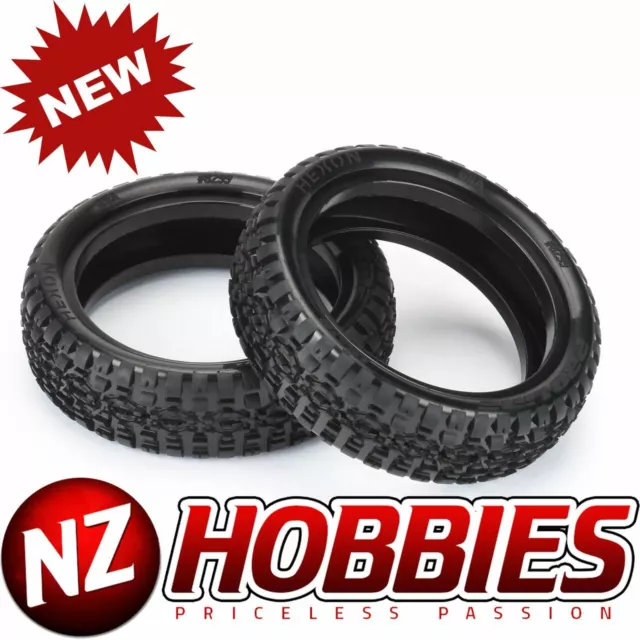 Proline 1/10 Hexon Z3 2WD Front 2.2" Carpet Buggy TIRES (2 Pcs) # PRO8299103