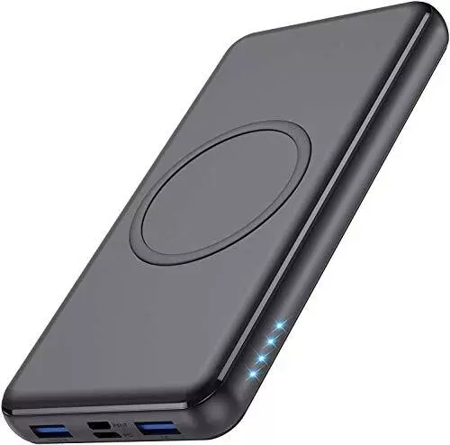 10W Wireless Powerbank 26800mAh【18W PD Type-C&USB QC 3.0 】 Externer Akku mit ...