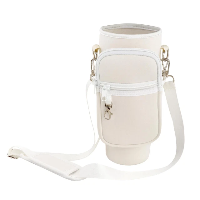 Porte-bouteille Wild Wolf 40 Oz – Vert Nylon, Pliable Avec Bandoulière