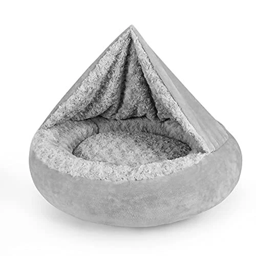 Dog Beds for Small Medium Dogs, Cozy Cuddler Luxury Puppy Pet Bed with Blanke...