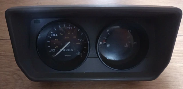 Mini Clubman classico, berlina, tenuta 2 clock speedo MPH con surround
