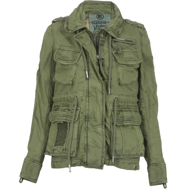 LADIES SUPERDRY LIMITED Edition Flag Jacket Size M 45.00