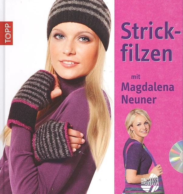 Strickfilzen mit Magdalena Neuner - mit DVD - 2. Auflage - Topp 6754