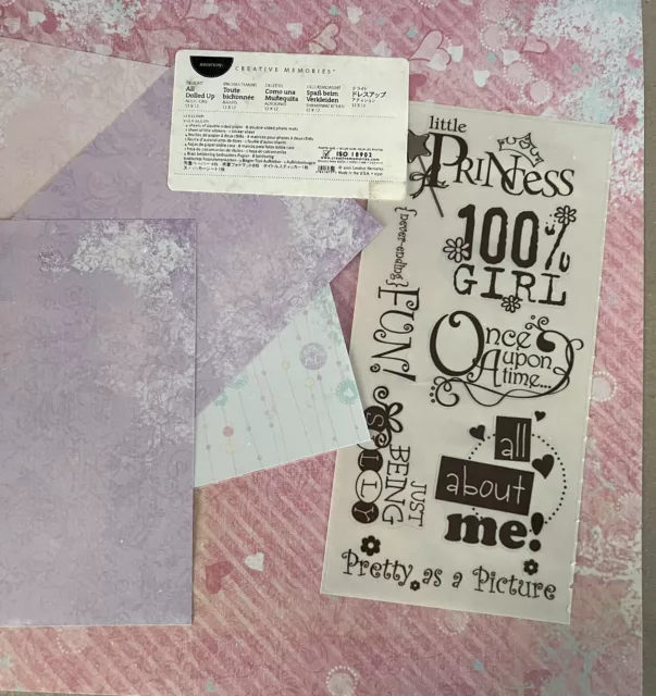 Creative Memories Paper Pack “Delight All Dolled up”Additions