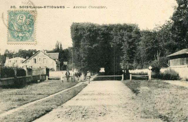 SOISY SOUS ETIOLLES Avenue Chevalier Card