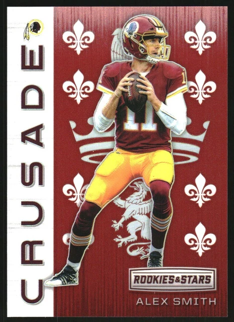 2018 Rookies and Stars Crusade Red #16 Alex Smith /99
