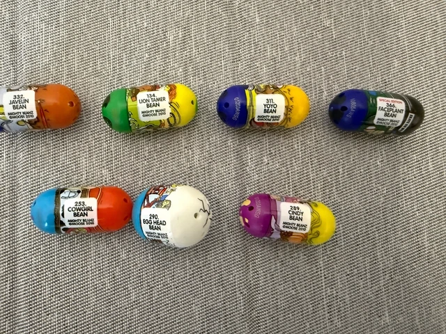 LOT OF 7 Mighty Beanz – Special Edition, Comedy, Parody, Sports Beanz ...