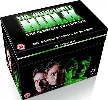 The INCREDIBLE HULK COMPLETE SERIES SEASON 1 2 3 4 5 BOXSET LOU FERRIGNO DVD R4