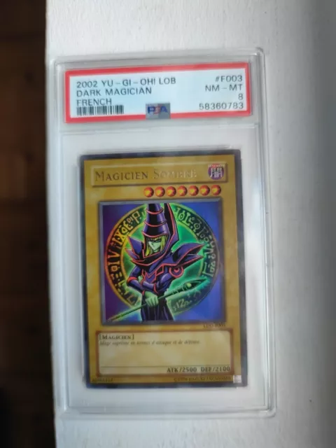 Yu-Gi-Oh Magicien Sombre LDD PSA8