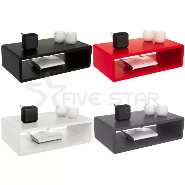 Shelf for sky box sales on wall