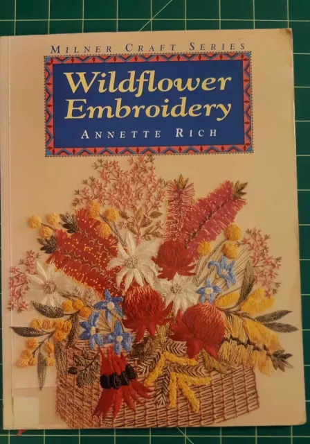 Wildlife Embroidery By Annette Rich Paperback Book Milner Craft Series