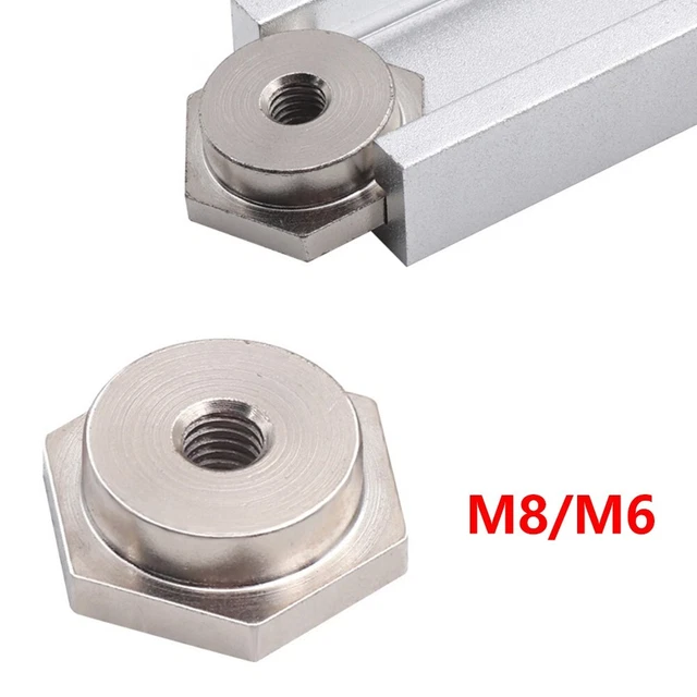 2Pcs 400mm T Track Mitre Track Fente de montage de gabarit avec vis auto-adhésives et 2Pcs M8 T 2Pcs 400mm T Track Mitre Track Fente de montage de gabarit avec vis auto-adhésives et 2Pcs M8 T