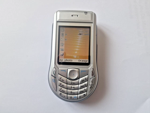 Téléphone Portable Vintage Nokia 3600s Slide Noir - Débloqué, Appareil Photo, 2G, Occasion Bon état