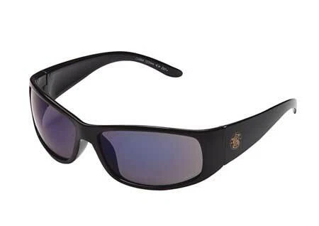 Smith & Wesson 21307 Safety Glasses, Wraparound Blue Mirror Polycarbonate Lens,