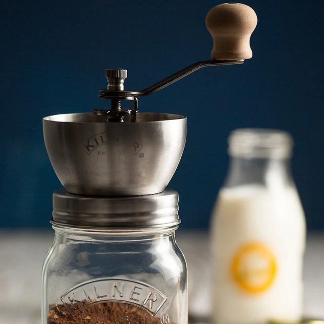Kilner HAUSRAT Kaffeemühle mit Drehkurbelmahlwerk 2