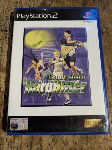 Centre Court: Hard Hitter (PS2) Sport: Tennis Game With Manual