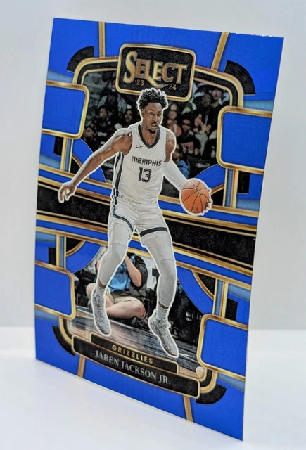 JAREN JACKSON JR 2023-24 Panini Select Blue Cracked Ice