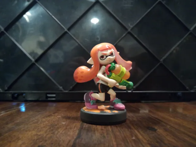 Amiibo Splatoon - Fille Inkling (orange)