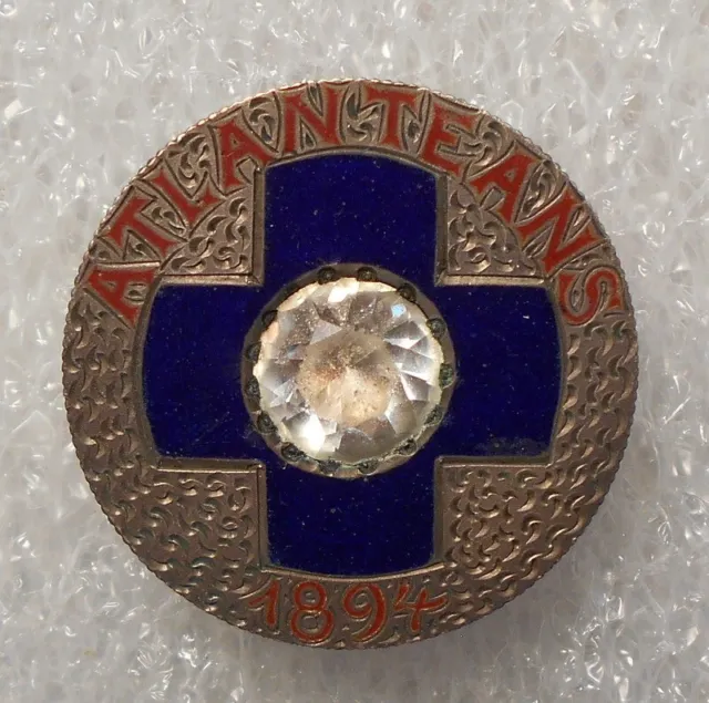 6950 Love Token: ATLANTEANS 1894 (Cross With A Large “Diamond” Set In) on the re