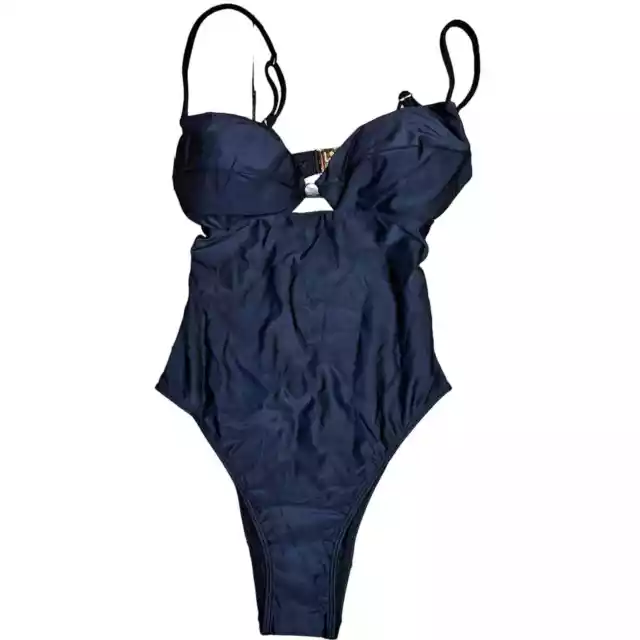Vix Paula Harmanny Solid Grace Brazilian one-piece swimsuit S new no tags