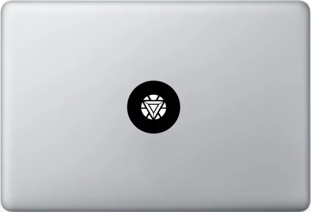 Iron Man Arc Reactor Glowing Macbook Laptop Apple iPad Mac Vinyl Decal Sticker