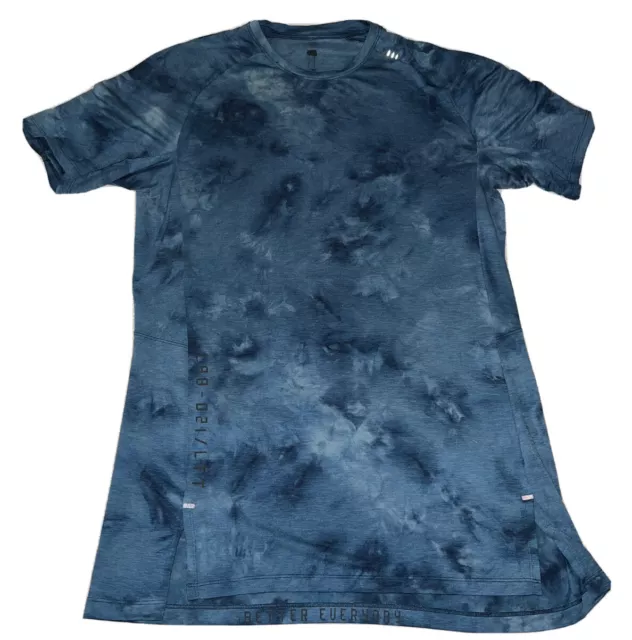 Lululemon Metal Vent Tech 2.0 SS T-Shirt Marble Tie-Dye Blue M