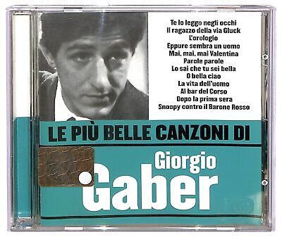 EBOND Giorgio Gaber - Le Piu Belle Canzoni di Giorgio Gaber CD067102