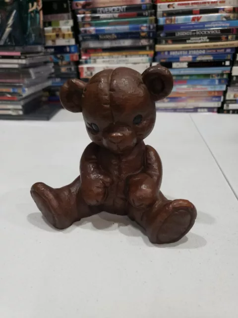 Vintage Red Mill Pecan Resin Hand Crafted - (Bear Brown) Teddy [1988] 🇺🇸 🌎