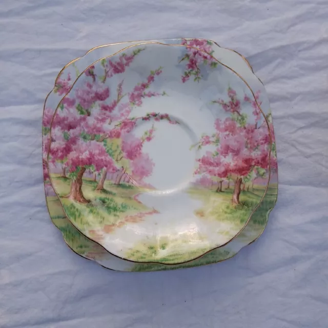 Royal Albert Blossom Time Trio - Cups Saucer & Side Plate 3