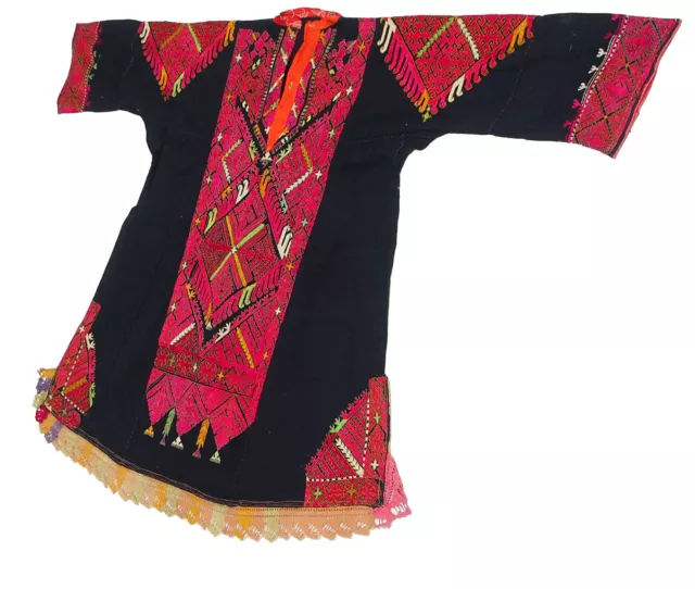 antike Nomaden Kleid  swat-tal Pakistan antique Woman’s embroidered Dress 17/1 3