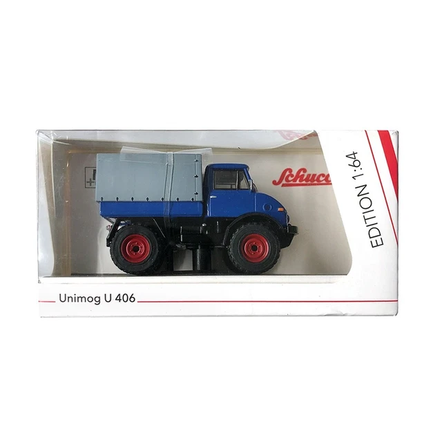 Schuco Unimog U406 Blu - Modellino In Scala 1:64 Mercedes-Benz, Edizione Collezionismo - 2
