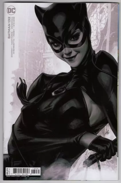 Batman #132 Variant Stanley Artgerm Lau Card Stock  Dc Comics Catwoman