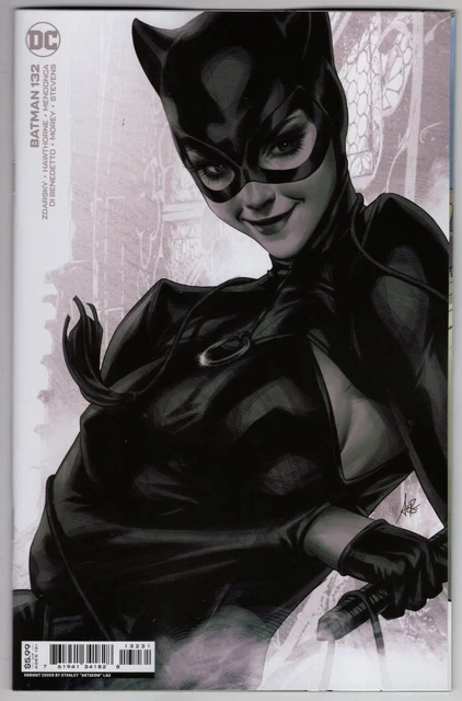 Batman #132 Variant Stanley Artgerm Lau Card Stock  Dc Comics Catwoman