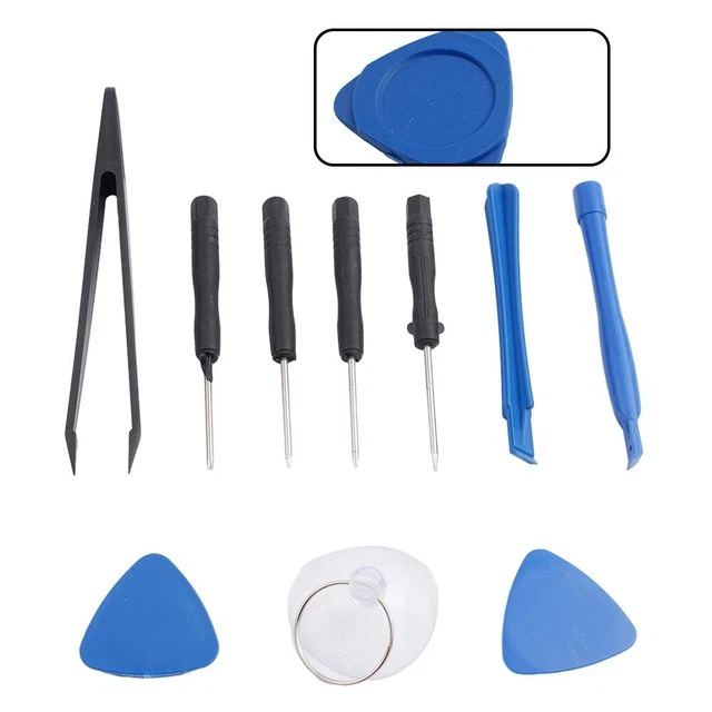 10Pcs / Set Téléphone Qui S'Ouvrent Outils / Pied-de-Biche Pince Barre Tournevis