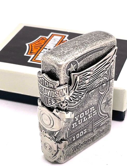 Bargain!!Zippo Harley Davidson HDP-28 Lighter. BRAND NEW, Rare, Japanese Model